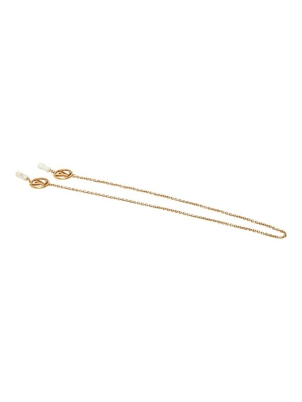 Louis Vuitton Earphones Chain Airpods Gold Plated Necklace